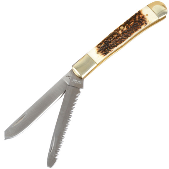 Нож Tekut Exploiter MK5009A, рукоятка из оленьего рога