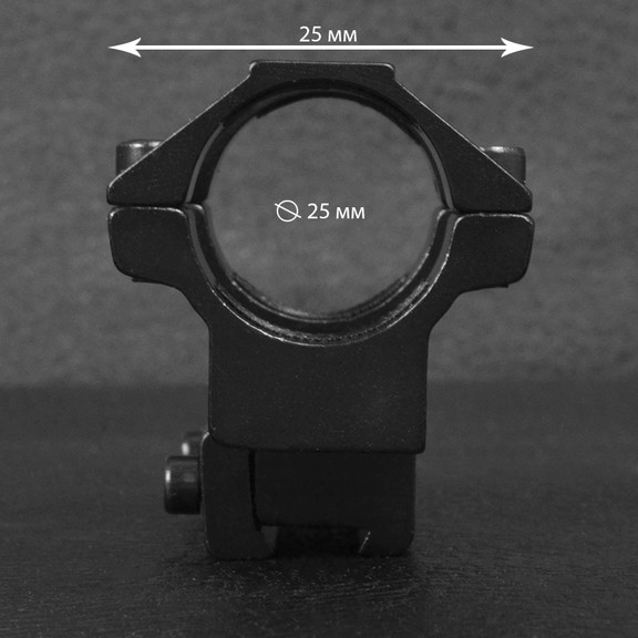 Кріплення на зброю Vector Optics для оптичного прицілу на базі GM-018 (2x25 мм)