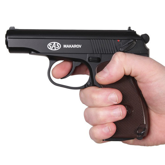 Пистолет пневматический SAS Макаров ПМ (4,5 мм)