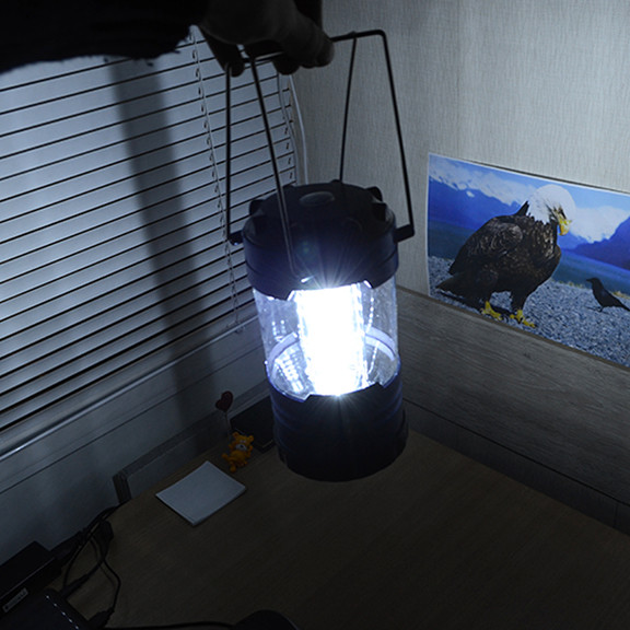Кемпинговый фонарь (18 LED, 260 люмен, регулировка яркости, 3xD)