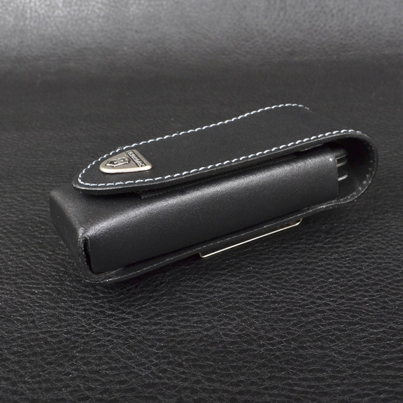 Чехол для ножей Victorinox (111 мм, до 4х слоев) кожаный, на липучке
