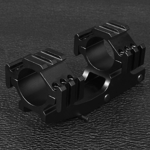 Кріплення на зброю для оптичного прицілу, на базі GM-008 (2x25-30 mm), з планками