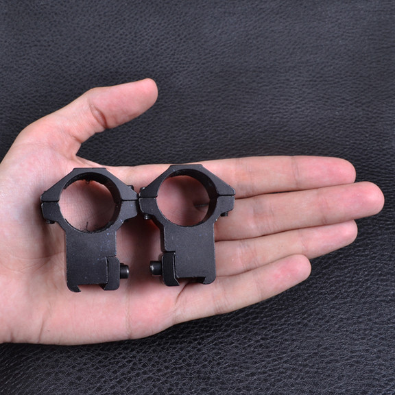 Кріплення на зброю для оптичного прицілу, роздільне GM-011 (2x25 mm), глухе