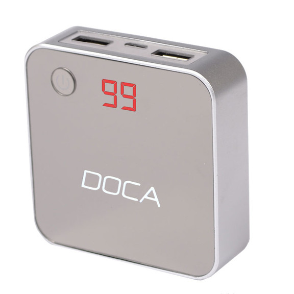 Зовнішній зарядний пристрій Power Bank DOCA D525 (8400mAh)