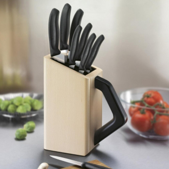 Набор кухонных ножей Victorinox Swissclassic (8 предметов) с подставкой