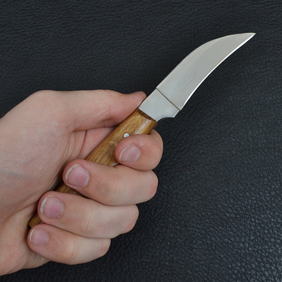 Нож бытовой, для кореньев Спутник (190х25х1.5 мм), с притыном
