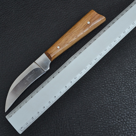 Нож бытовой, для кореньев Спутник (190х25х1.5 мм), с притыном