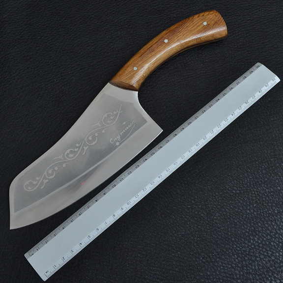 Нож бытовой, секач Спутник (320х78х2.0 мм)