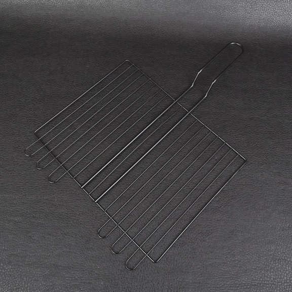 Грати для гриля подвійна Grill Me BQ-036 (31х25х6 см), з антипригарним покриттям