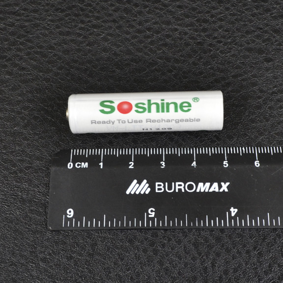 Аккумулятор никель-металлогидридный Ni-MH RTU AA (R6) Soshine 1.2V (2600mAh), 4 шт., блистер