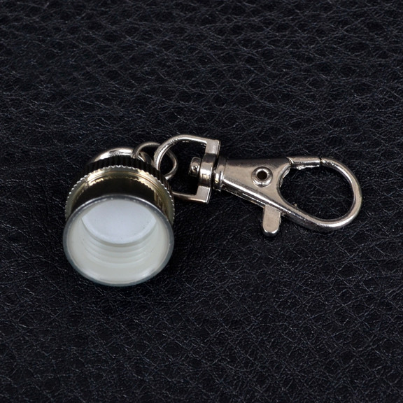 Брелок - фляга для жидкостей (0.03 л) с карабином