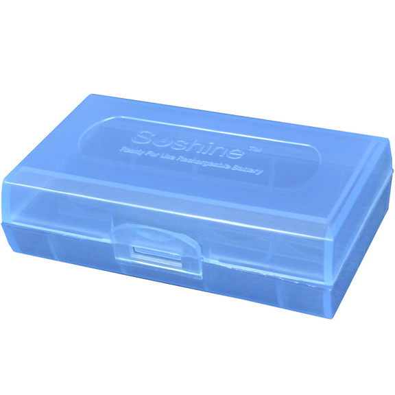 Коробочка для аккумуляторов, защитная Soshine (2x18500)