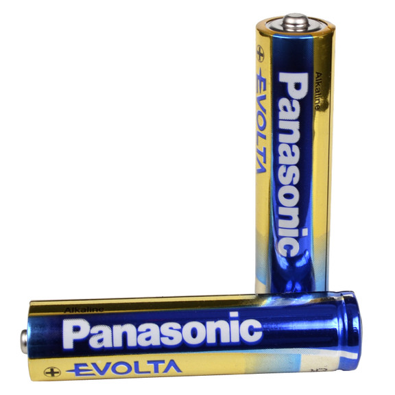 Батарейка щелочная AAA (L)R03 Panasonic Evolta 1.5V, 2 шт. в блистере