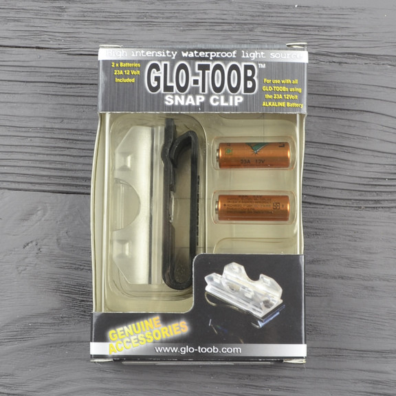 Кріплення-кліпса для ліхтарів Glo-Toob Snap Clip + 2 батареї 23A 12V