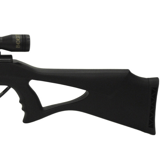 Пневматична гвинтівка з оптичним прицілом Beeman Longhorn (4х32, 4.5 мм) газова пружина