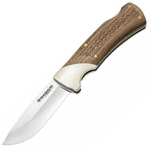 Нож складной Boker Magnum Woodcraft, дерево