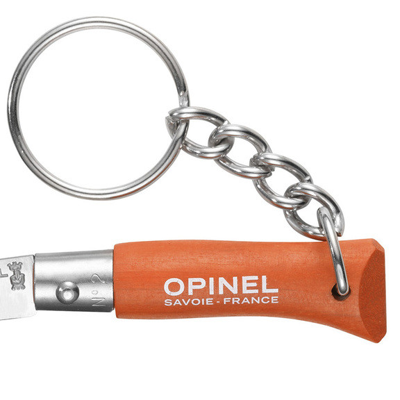 Складной нож-брелок Opinel Keychain №2 Inox