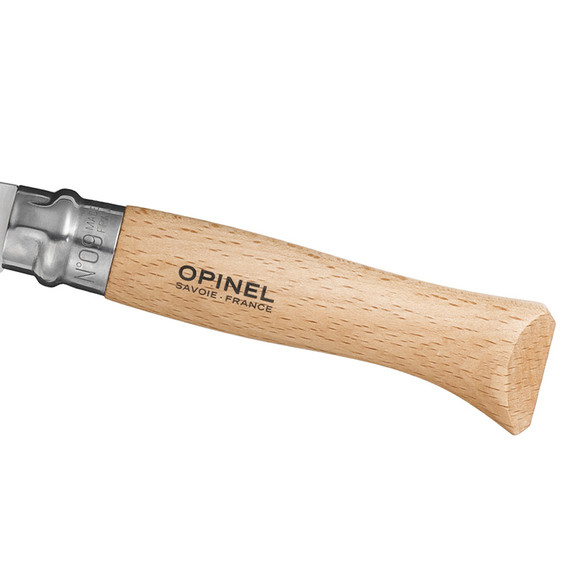 Нож складной Opinel №9 Inox, бук