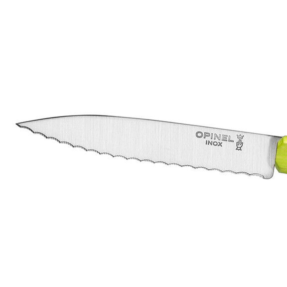 Нож кухонный, бытовой Opinel Serrated 113 серрейтор 