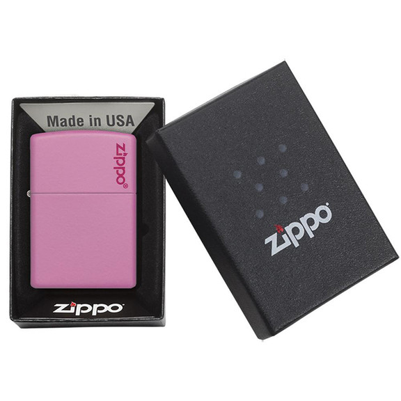 Зажигалка Zippo Purple Matte with Logo, 238ZL