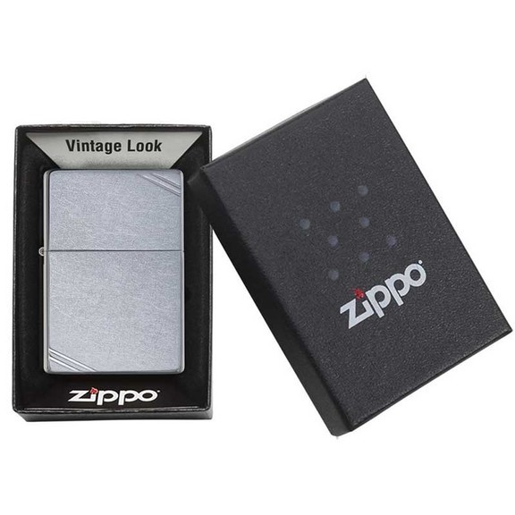 Запальничка Zippo Vintage Street Chrome, 267