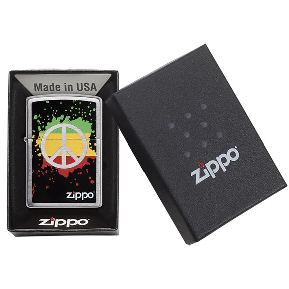 Зажигалка Zippo Peace Splash, 29606