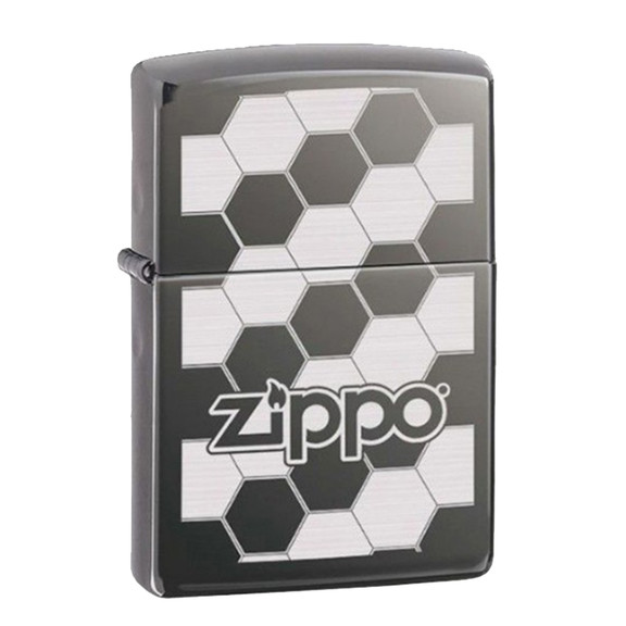 Зажигалка Zippo Honeycomb Black Ice, 324680