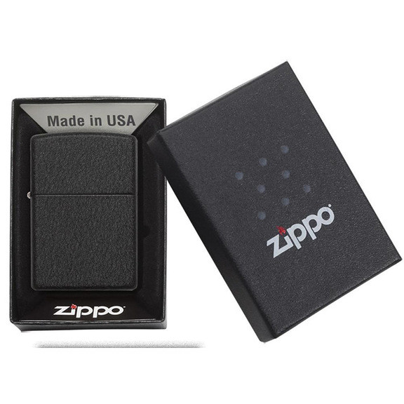 Запальничка Zippo Black Crackle, 236