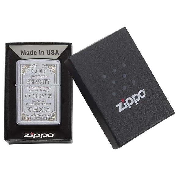 Зажигалка Zippo Serenity Prayer, 28458