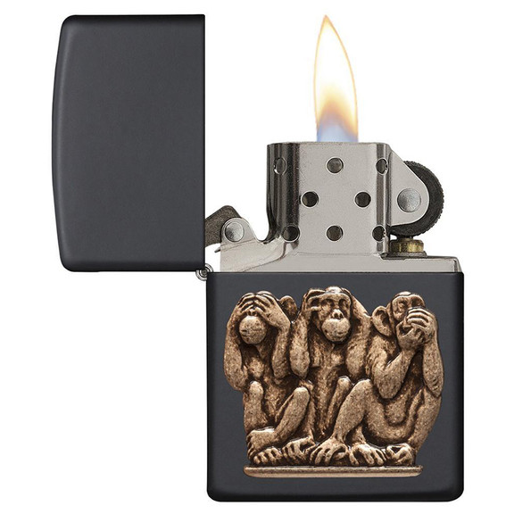 Запальничка Zippo Three Monkeys, 29409