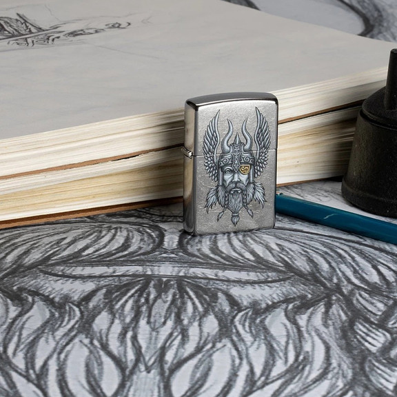 Зажигалка Zippo Viking Warrior Design, 29871