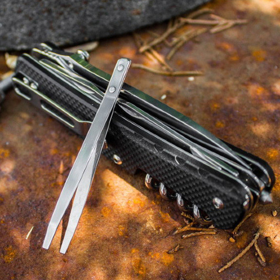 Нож складной, мультитул Ruike Trekker LD21-B (114 мм, 12 функций)