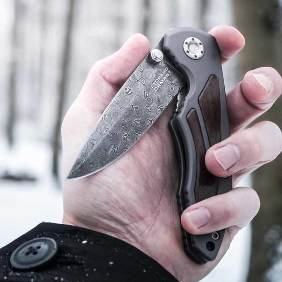Ніж складаний Boker Leopard-Damast I