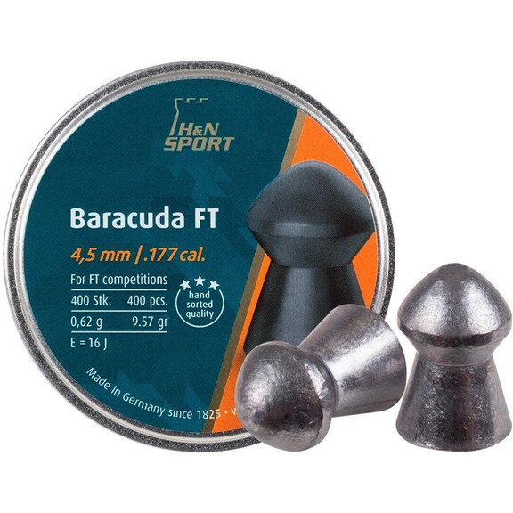 Кулі для пневматики H&N Baracuda FT, 400 шт.