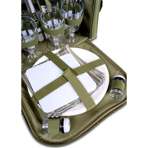 Набор для пикника Ranger Meadow (посуда на 4 персоны + сумка с термоотсеком)