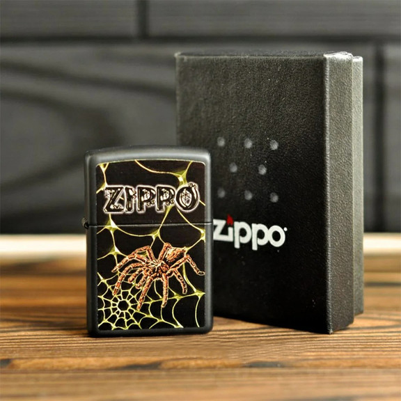 Зажигалка Zippo Web & Spider, 218.184