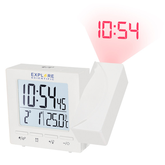 Часы проекционные Explore Scientific Projection RC Alarm