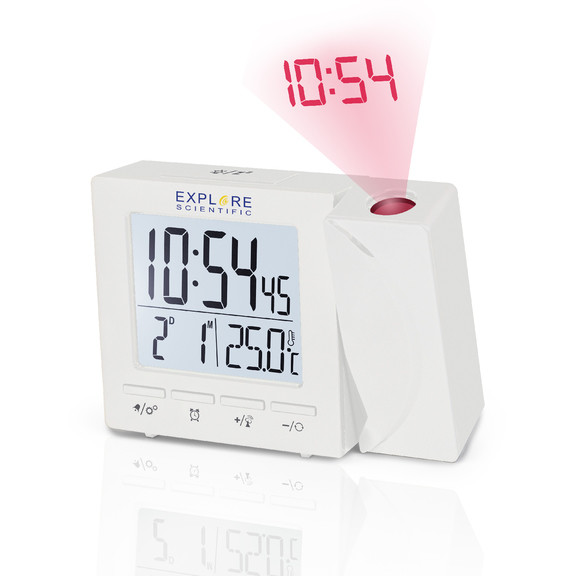 Часы проекционные Explore Scientific Projection RC Alarm