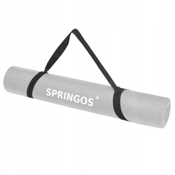 Килимок для йоги Springos PVC 4 мм