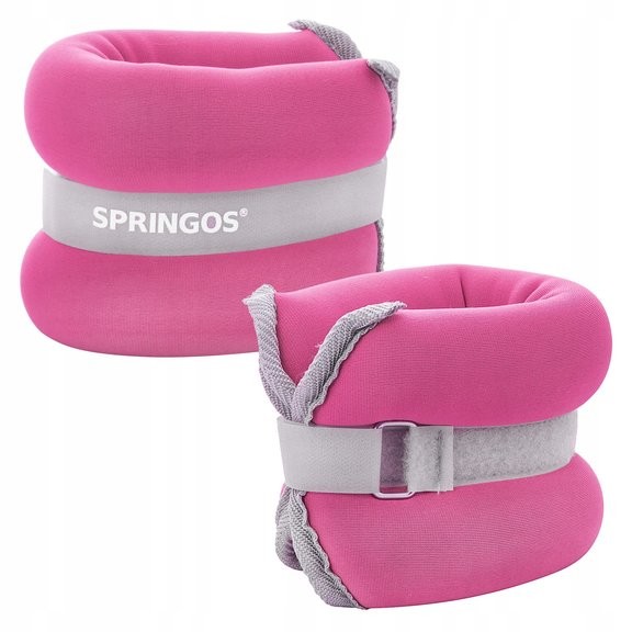Утяжелители-манжеты для ног и рук Springos 2x0.5 кг