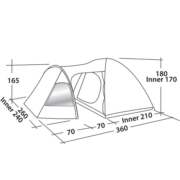 Палатка Easy Camp Blazar 400  