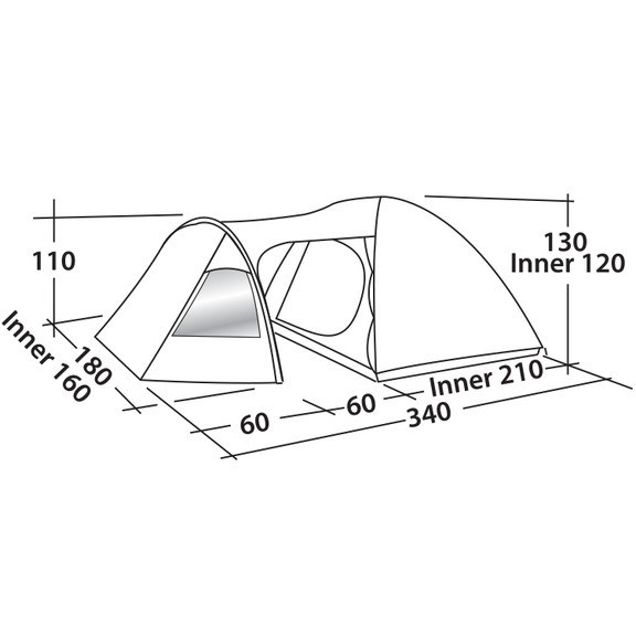 Палатка Easy Camp Blazar 300 
