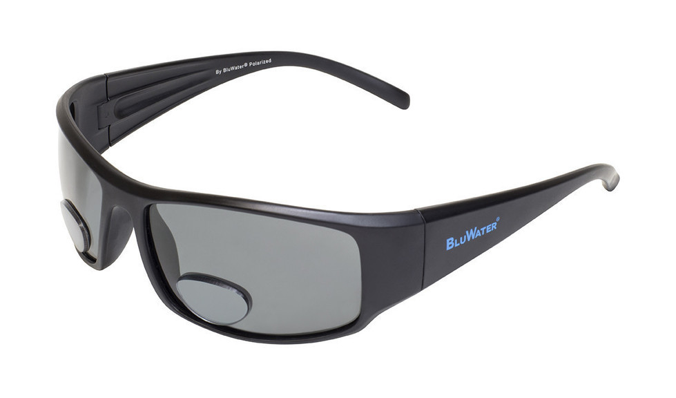 Бифокальные очки с поляризацией BluWater Bifocal 1 Gray +3,0 дптр