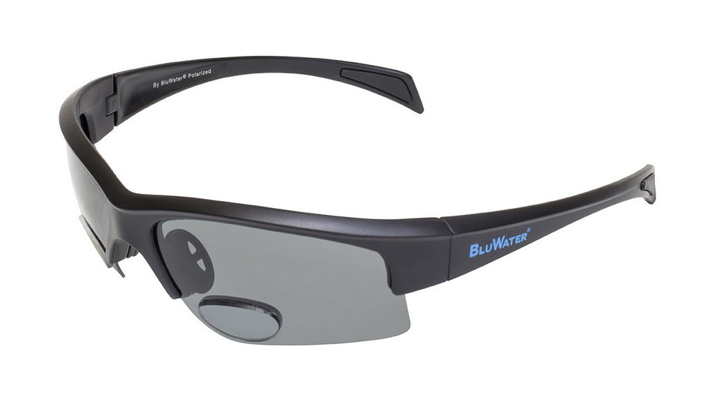 Біфокальні окуляри з поляризацією BluWater Bifocal 2 Gray +2,0 дптр