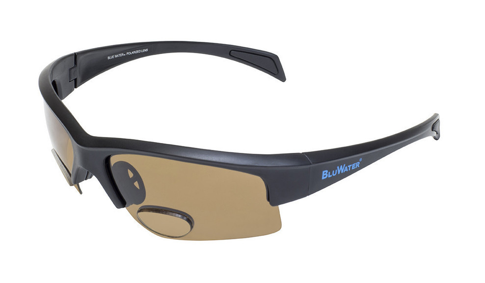 Біфокальні окуляри з поляризацією BluWater Bifocal 2 Brown +3,0 дптр