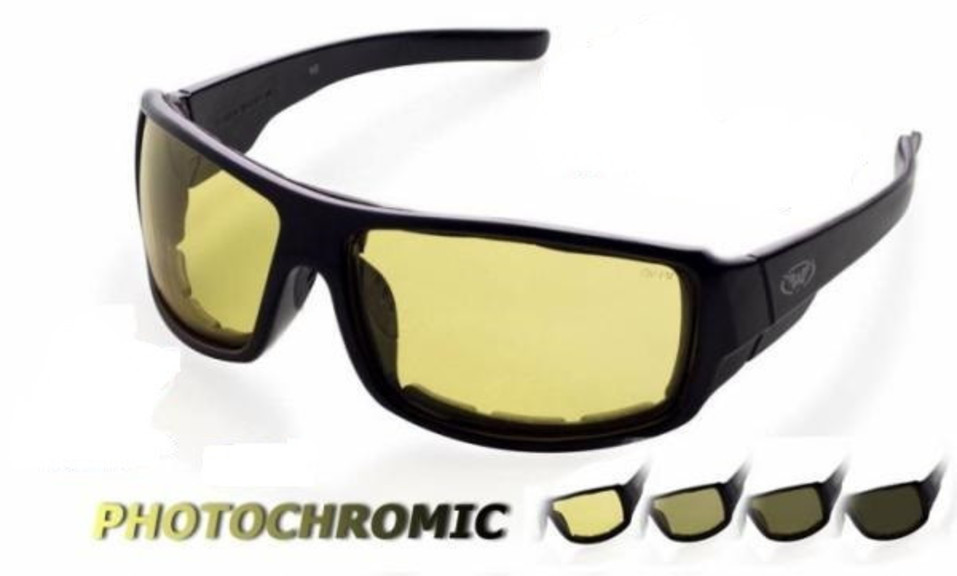 Фотохромные очки-хамелеоны Global Vision Eyewear Italiano Plus Yellow