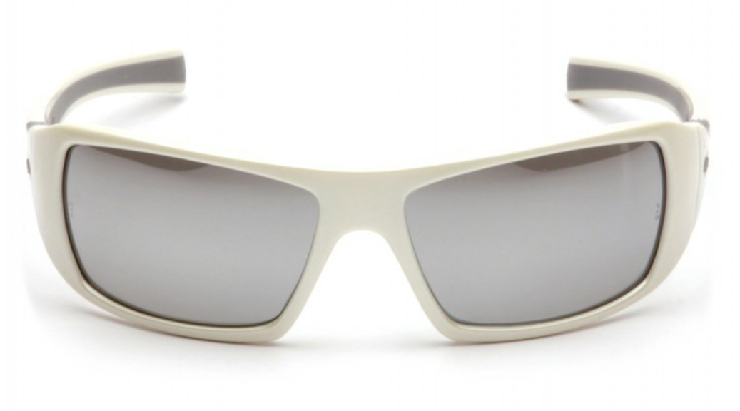 Спортивні окуляри Pyramex Goliath White Silver Mirror