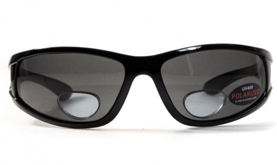 Бифокальные очки с поляризацией BluWater Bifocal 3 Gray +2,0 дптр