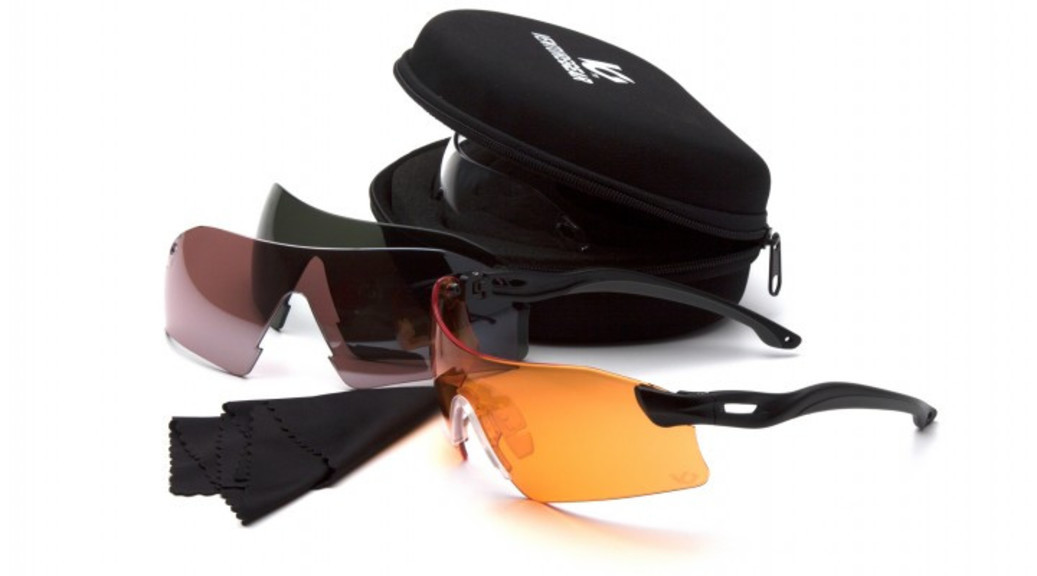 Балістичні окуляри зі змінними лінзами Venture Gear Tactical Drop Zone