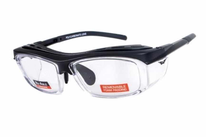 Оправа для окулярів під діоптрії Global Vision Eyewear RX-F RX-Able Clear